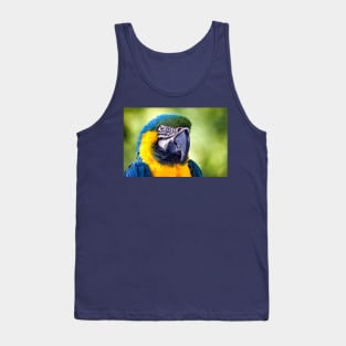 Macaw Parrot Tank Top